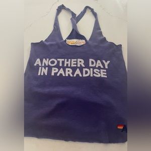 Aviator Nation purple unisex tank size small